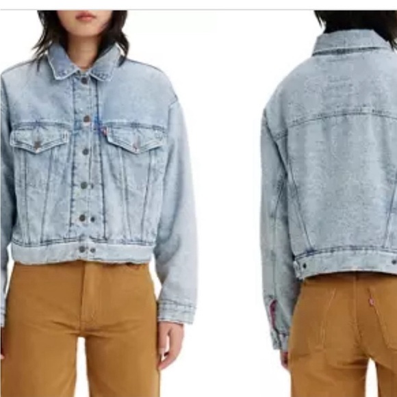 Levi’s Padded Trucker Denim Jacket Size XL - Picture 12 of 14